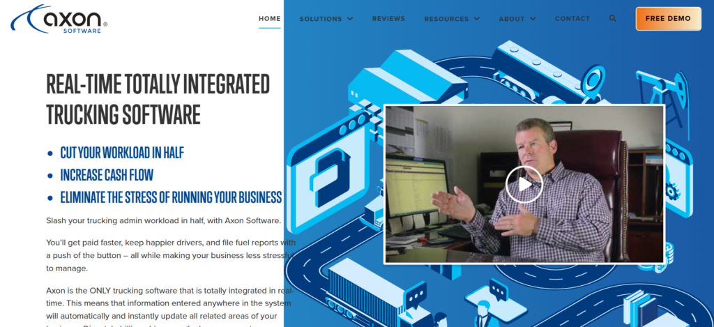 Axon Trucking software
